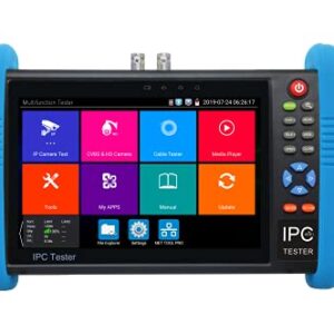 EVERSECU 7 Inch Touch Screen 5 in 1 CCTV Tester Support Upt to 4K IP Camera Tester & Screen Monitor