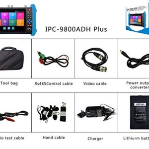 EVERSECU 7 Inch Touch Screen 5 in 1 CCTV Tester Support Upt to 4K IP Camera Tester & Screen Monitor