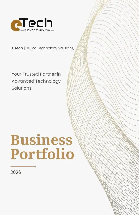 2026 eTech EliGico Business Portfolio Cover